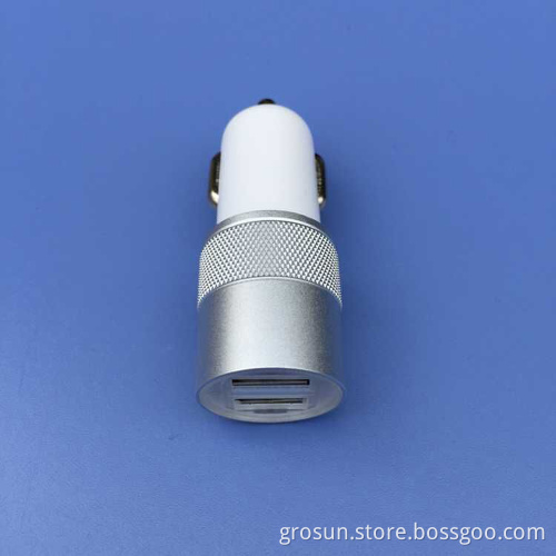 Colorful Dc to Dc Dual Port USB 5V 2.1A Car Charger from China Factory
